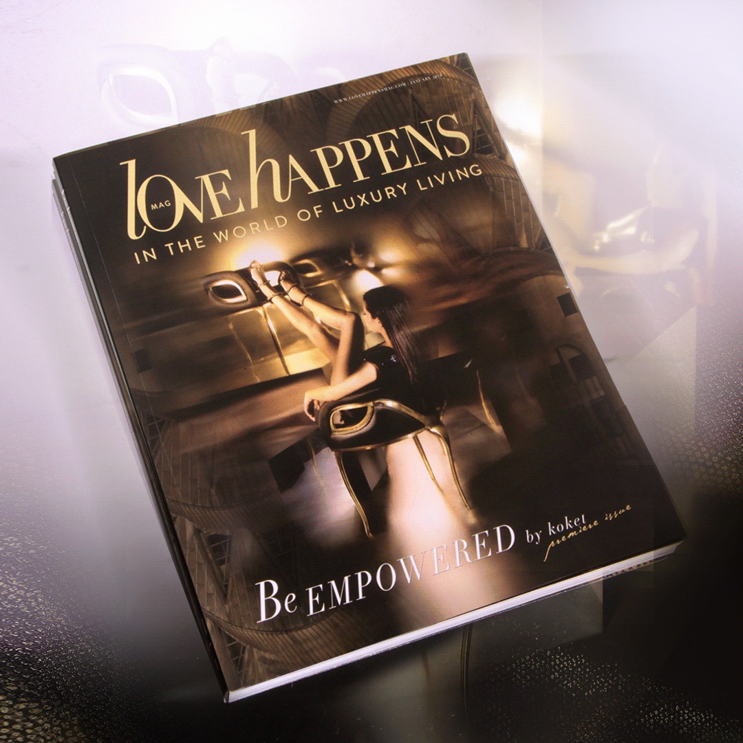 Behind the Scenes - Inside Love Happens Magazine - love happens and koket at architectural digest show 2018 - design shows - luxury furniture - luxury lifestyle magazine