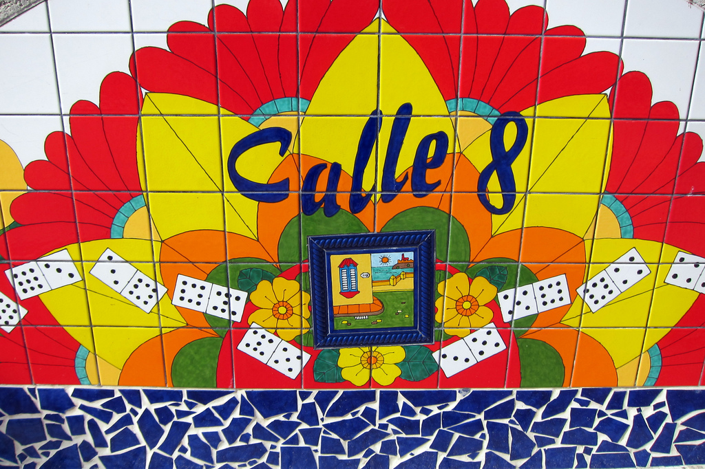 Things to do in miami - Little Havana Domino Plaza - calle 8 miami - calle ocho miami - Photo by Wally Gobetz via Flickr - miami with kids