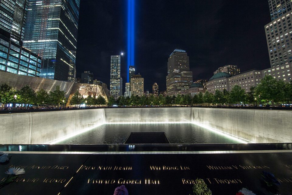 Image courtesy of The National 9-11 Memorial & Museum - 9/11 tribute
