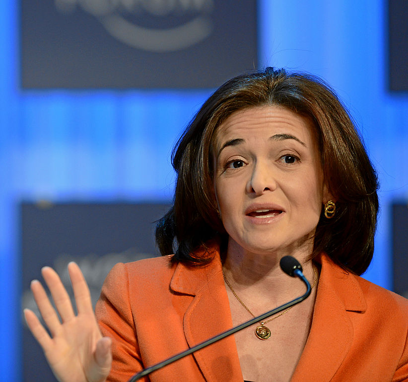 Feamous Feminist Quotes - Sheryl Sandberg - Photo by World Economic Forum - women empowerment quotes - women empowering women