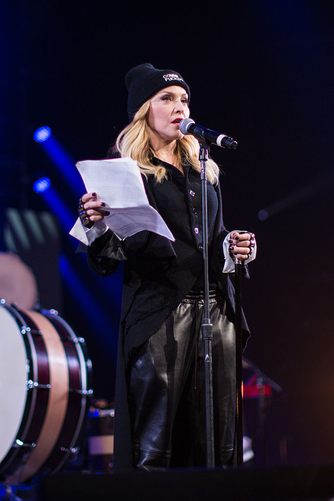 Famous feminist quotes - Madonna at Bringing Human Rights Home Concert - women empowerment quotes - women empowering women