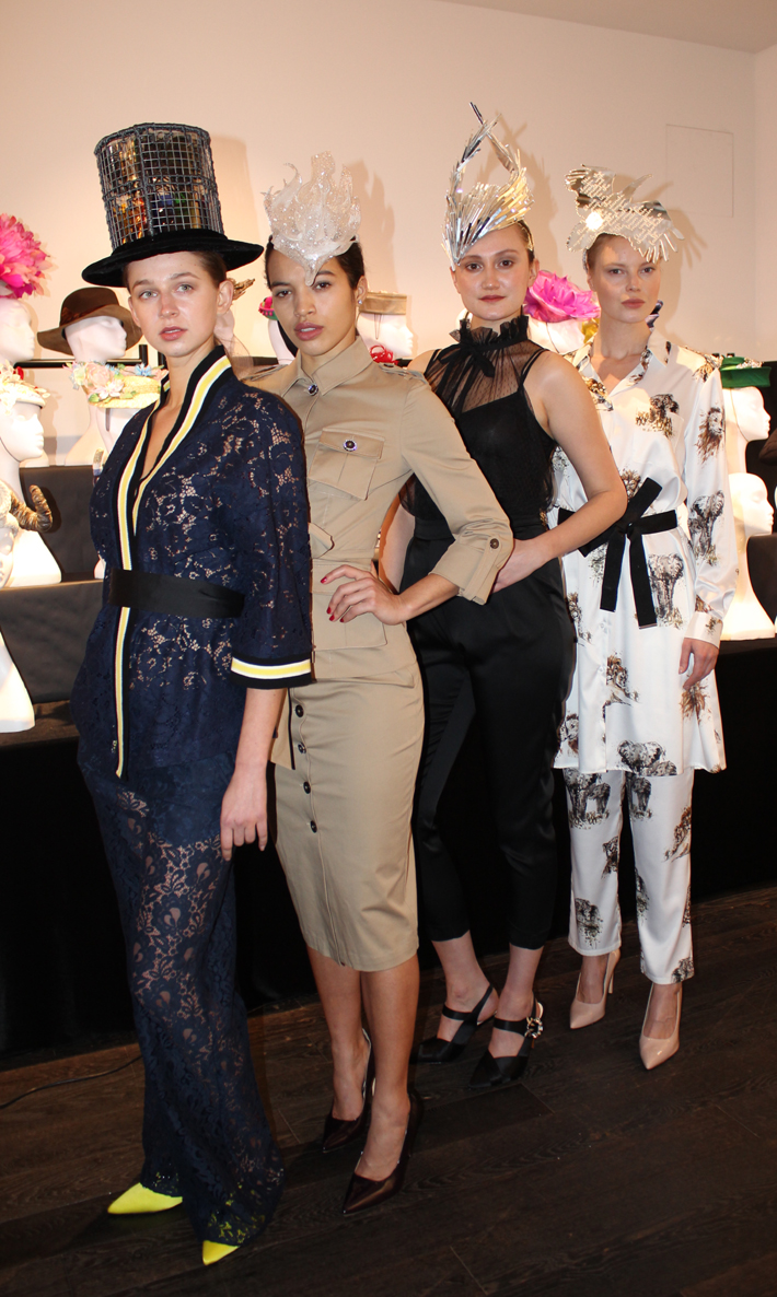 Fashion Exhibition london - X Terrace The Great Hat Exhibition 2018 Press Preview at PINKO - Hats