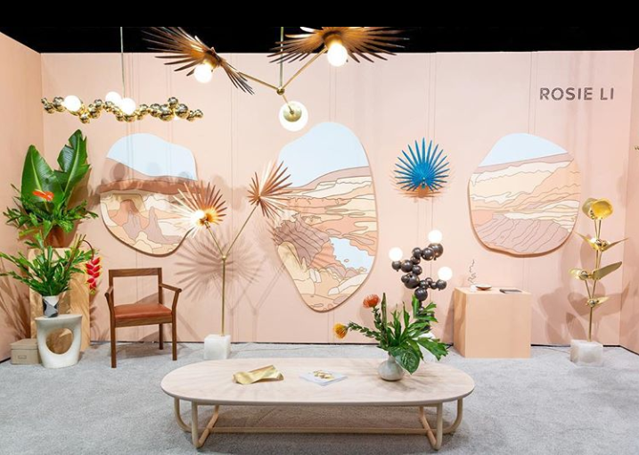Rosie Li Studio - ICFF 2018 - unique lighting - luxury lighting - best of icff 2018 - unique designs - nyc furniture show