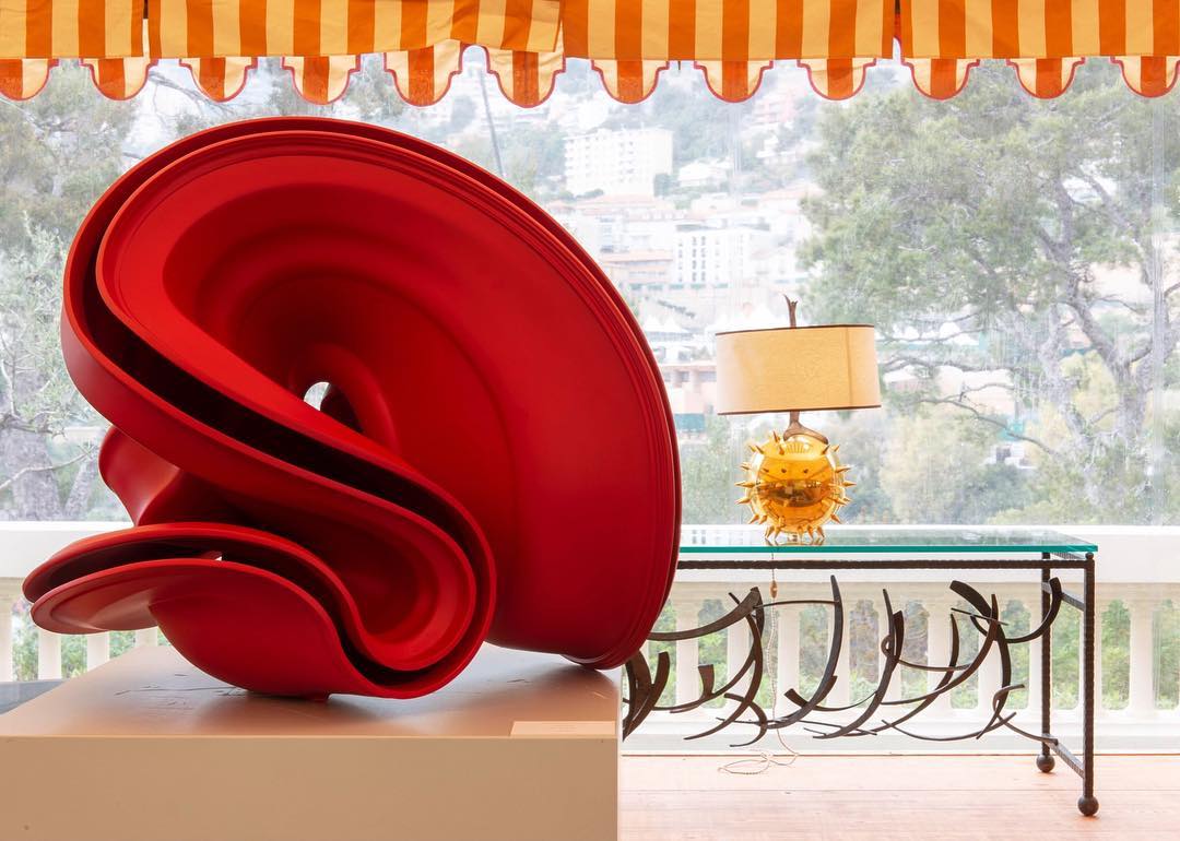 Nomad Monaco 2018 Design & Art Exhibition - What visiting our lounge feels like—designed by Maison Darré and lovingly furnished by 18 Davies Street - art shows - design shows - the world's best design galleries - furniture as art - contemporary art - tony cragg