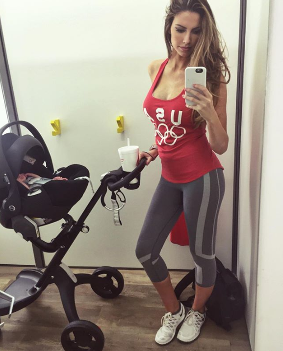 Katherine Webb Post Baby - own your post baby body - women empowerment - empowering models