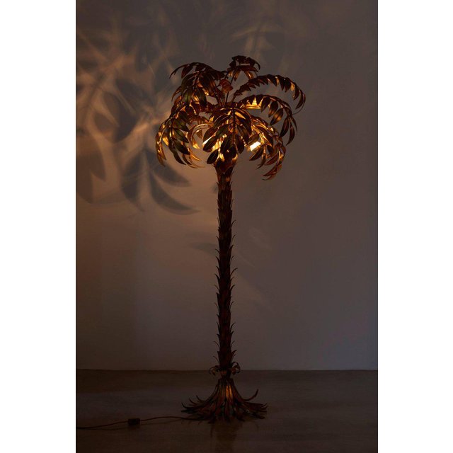 hans kogl palm tree floor lamp from decaso vintage lighting - vintage decor shops online