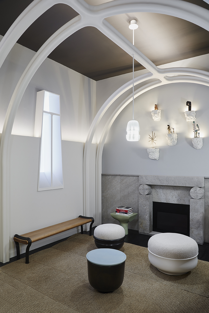 AD Interieurs 2018 - The Reading Cabinet by Éric Schmitt - Photo by Claire Israël via AD France - Paris Design Week 2018 - architectural digest france - compagnie de phalsbourg - hotel de la bucherie - top interior designers