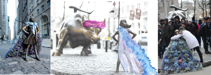 Female Statues by Lewis Miller Design