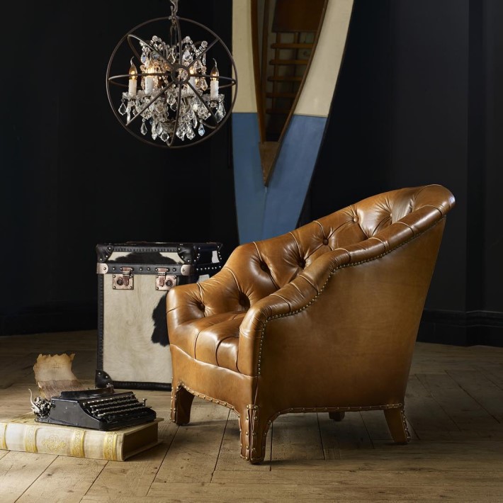 Classic-styled armchair by Timothy Oulton