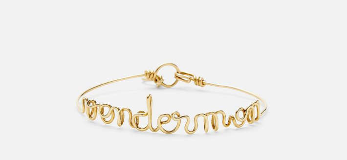 gold wonder mom bracelet by atelier paulin - luxurious mother's day gift ideas