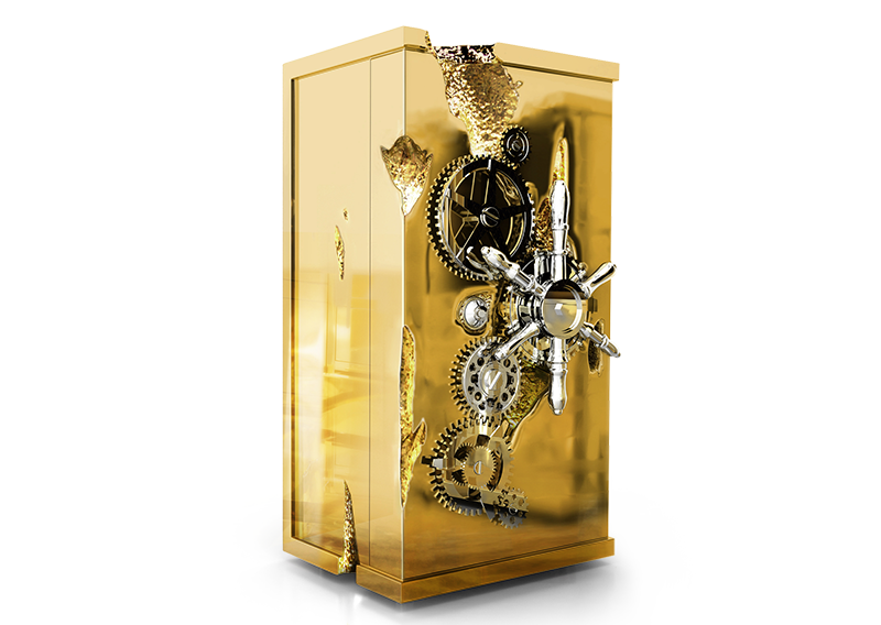 Limited Edition Millionaire Safe by Boca do Lobo - camp and kitsch furniture