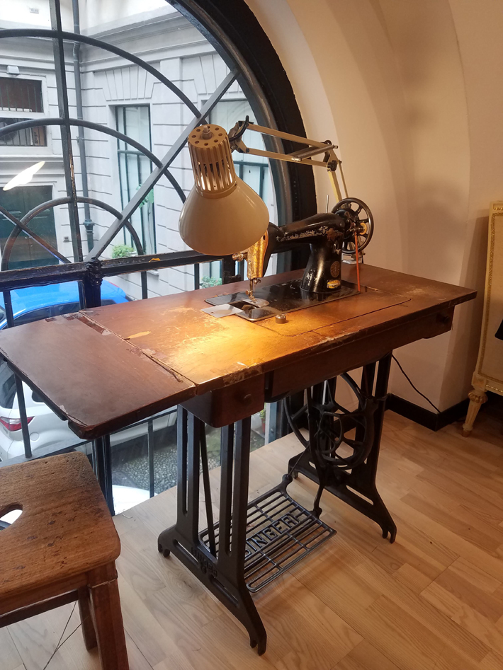 sangalli milano atelier pedal sewing machine