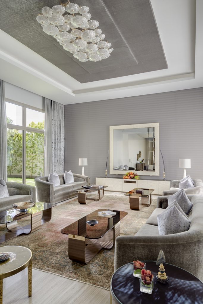 formal living room designed by robyn jensen interior design
