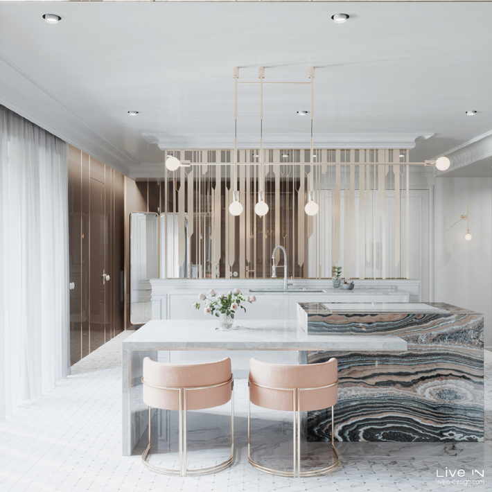dream kitchen Rendering by Live IN