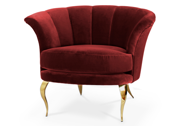 Besame II Chair by KOKET - red furniture