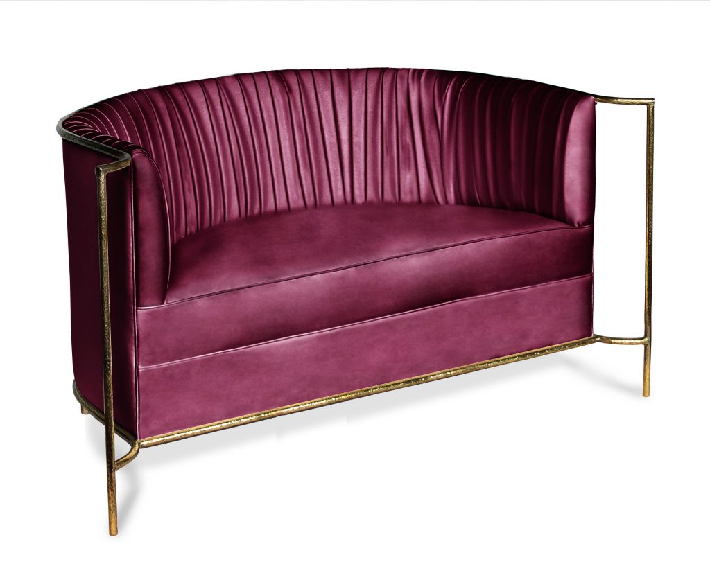 Desire Sofa by KOKET - pink furniture