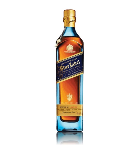 valentines day gift guide - johnnie walker blue label whiskey