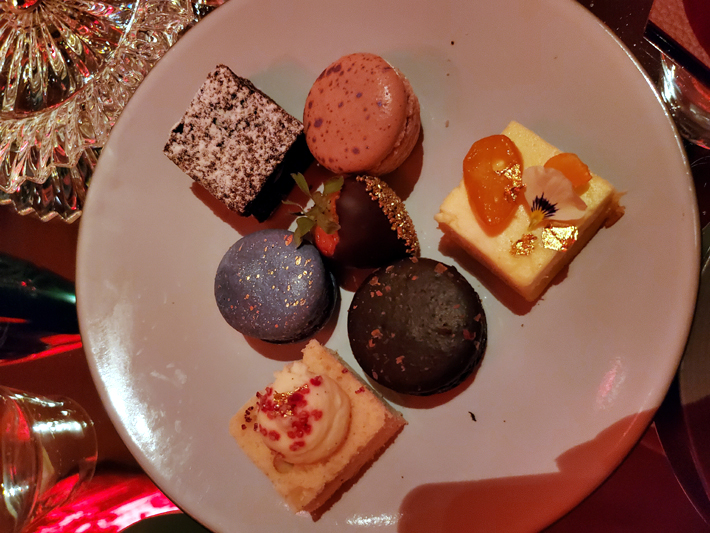 Chocolats & Macarons at the baccarat hotel new york