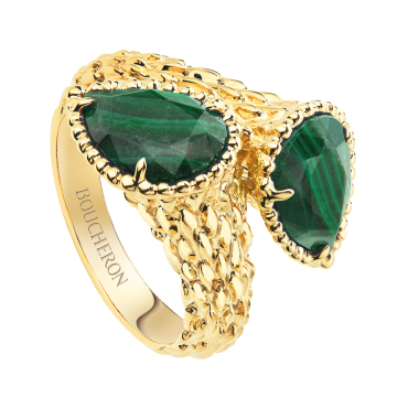 Serpent Bohème Two-Stong Ring