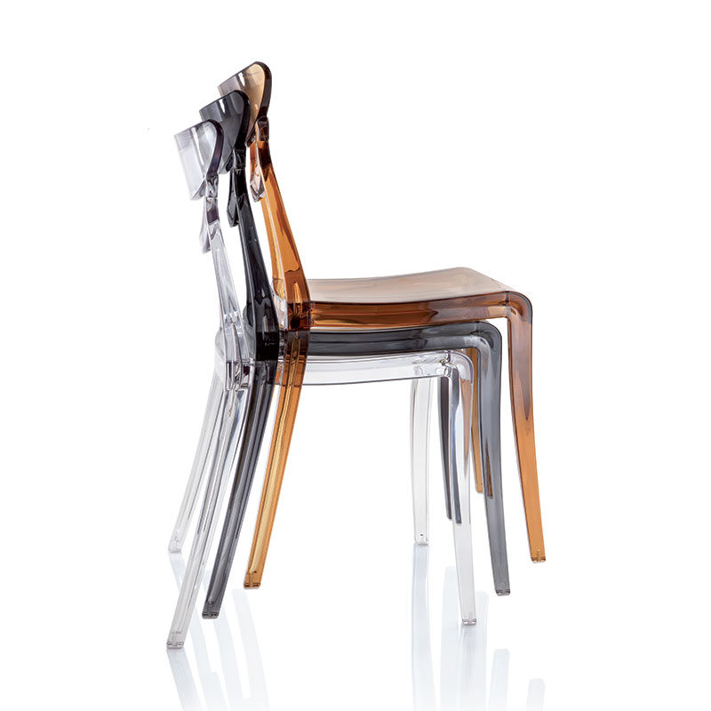 Marlene Stacking Chairs from Alma Design, designed by JF Smith