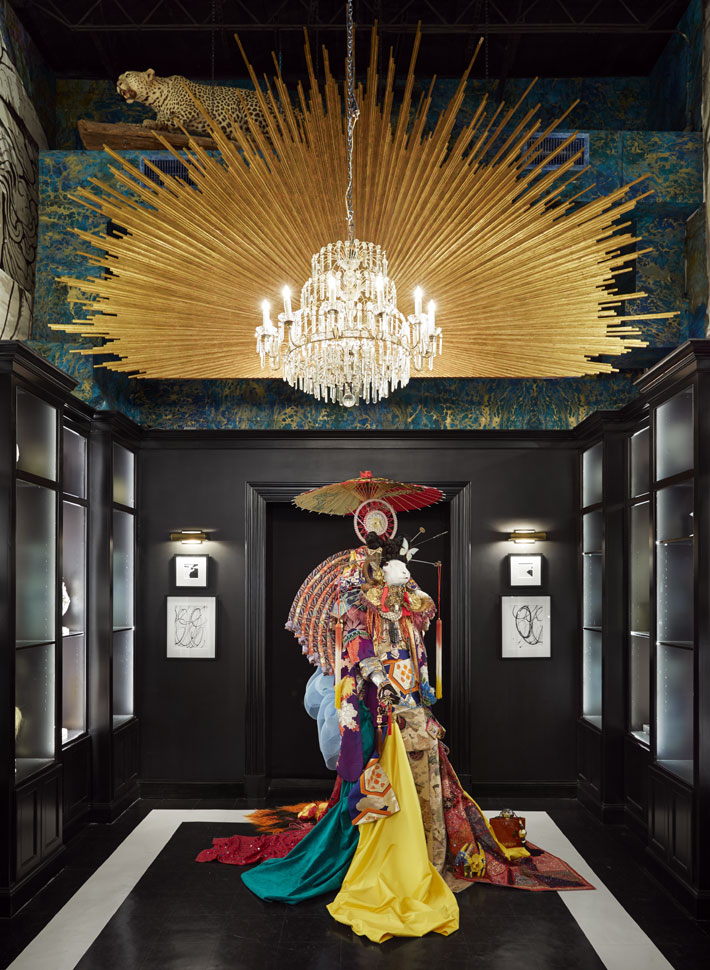 Interior setting at MOXIE in Houston, Texas