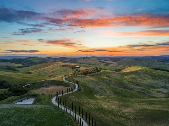 Tuscany in Italy 