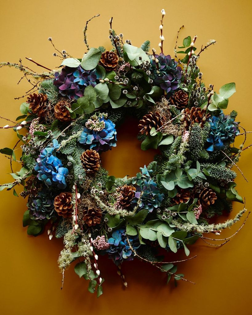Buttermere wreath by scarlet & violet