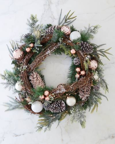 French Country Foliage beautiful Christmas wreaths balsam hill