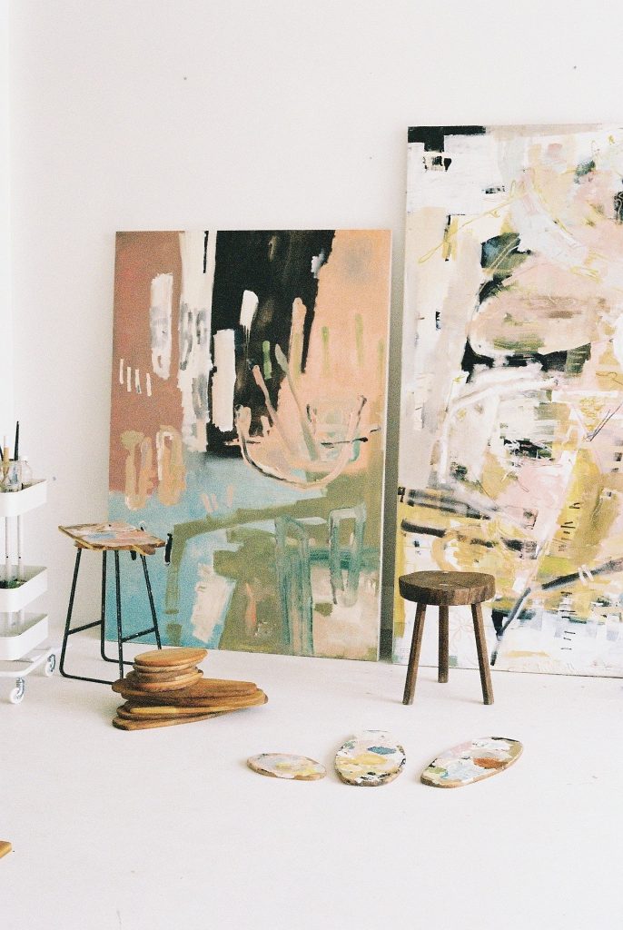ashleigh ash holmes art - mixed medium painting by female Australian artist