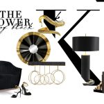 power of black interiors and furniture koket