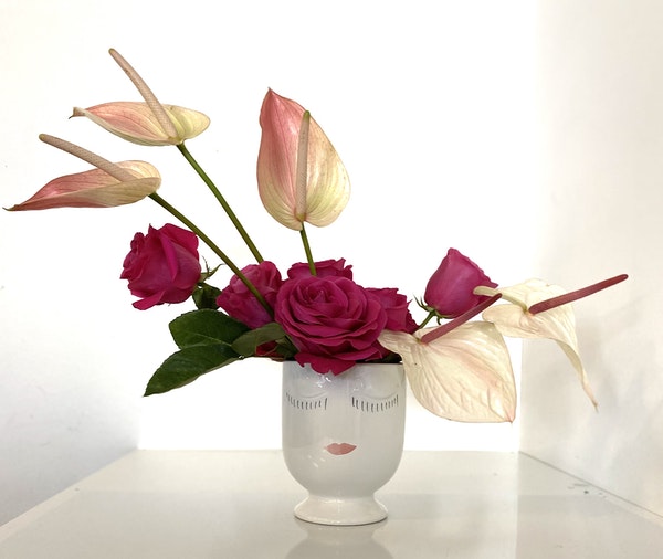 top online flower delivery services pretty in pink rose bouquet flowers floom