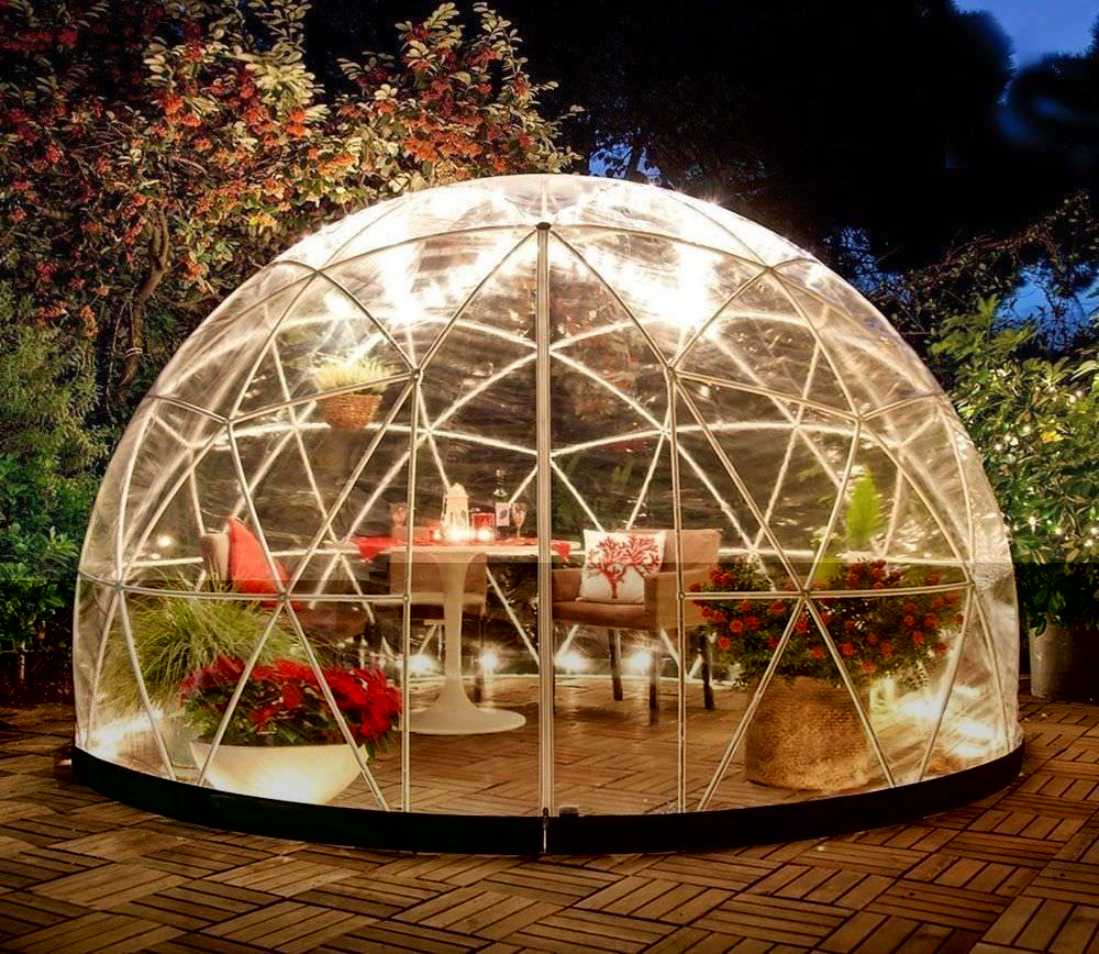garden igloo luxury greenhouse dome freestanding