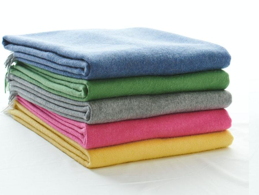 luxe kids cashmere throws colorful blankets