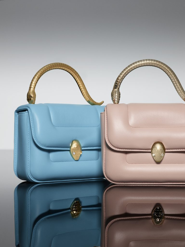 Bvlgari Serpenti Metamorphosis Handle bag designed by Mary Katrantzou