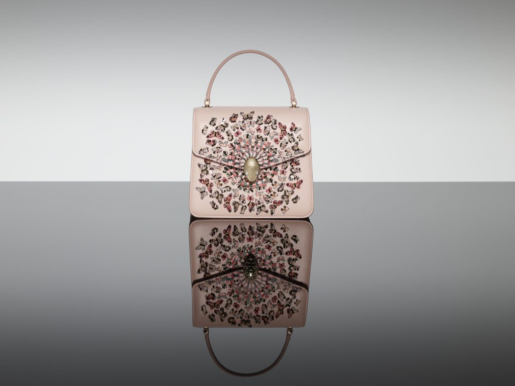 Mary Katrantzou x Bvlgari Serpenti Metamorphosis bag exclusive design