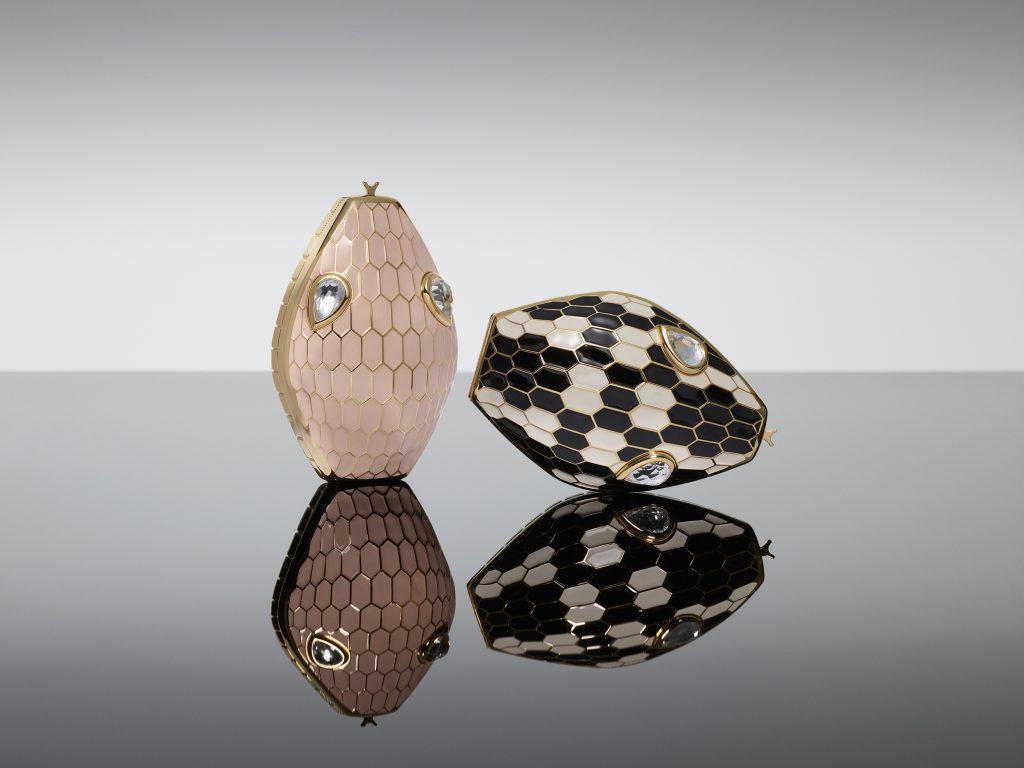 snake head Bvlgari Minaudière
