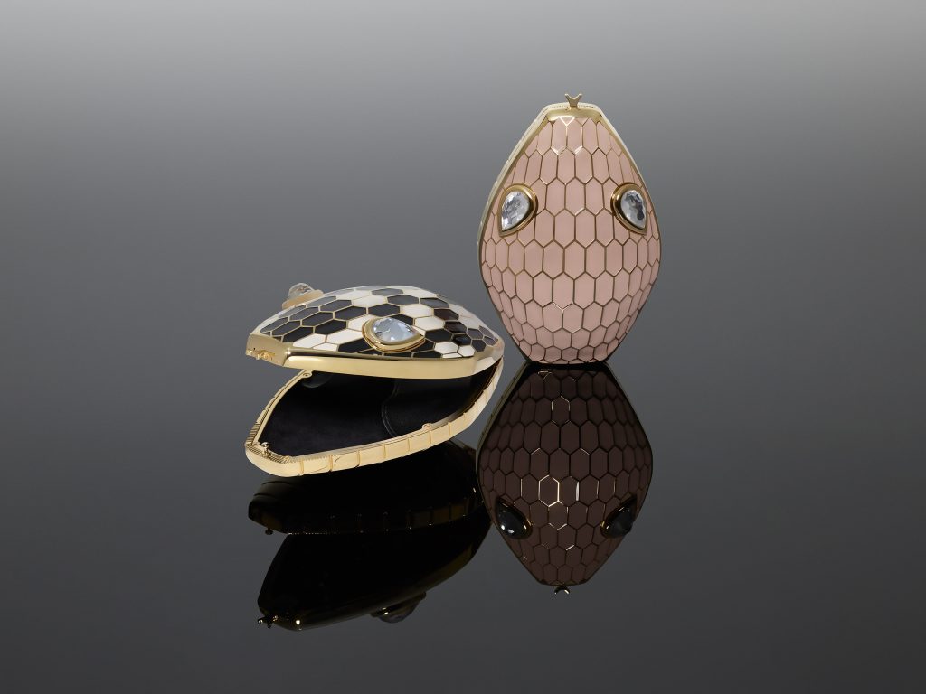 Bvlgari Serpenti Metamorphosis Minaudière designed by Mary Katrantzou
