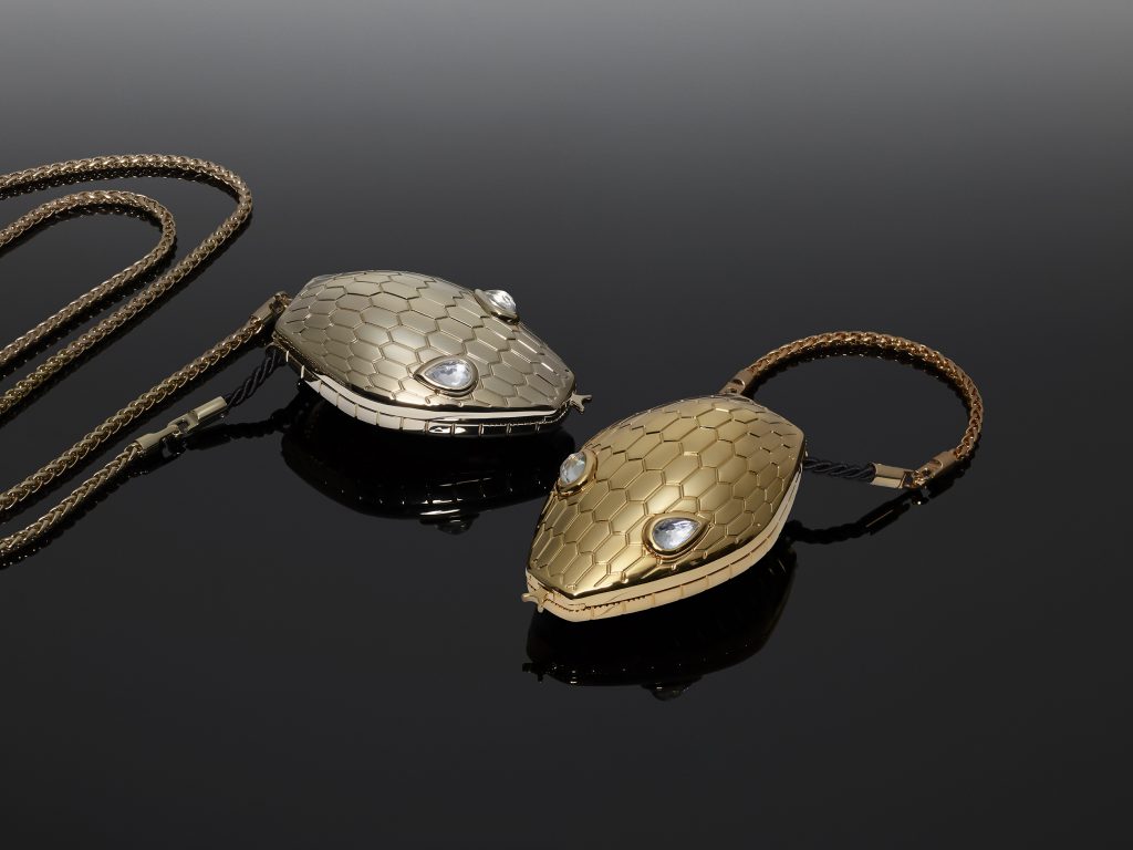 snake head Bvlgari Minaudière