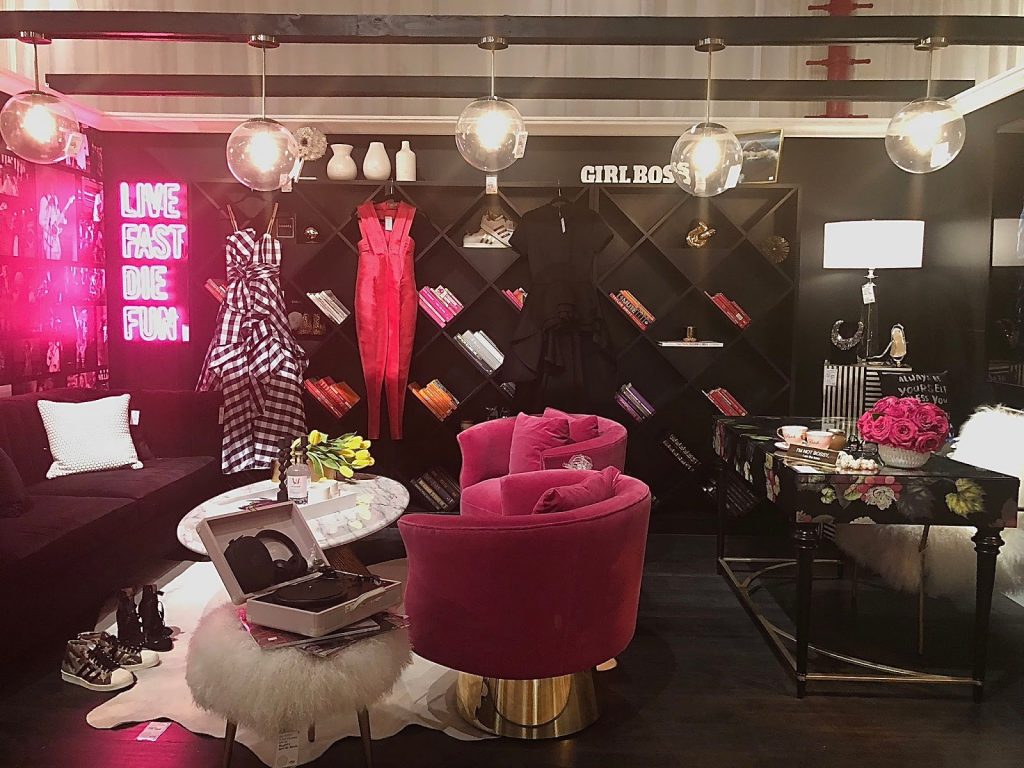 Vignette from Design on a Dime 2018 interior design benefit fundraiser 2021