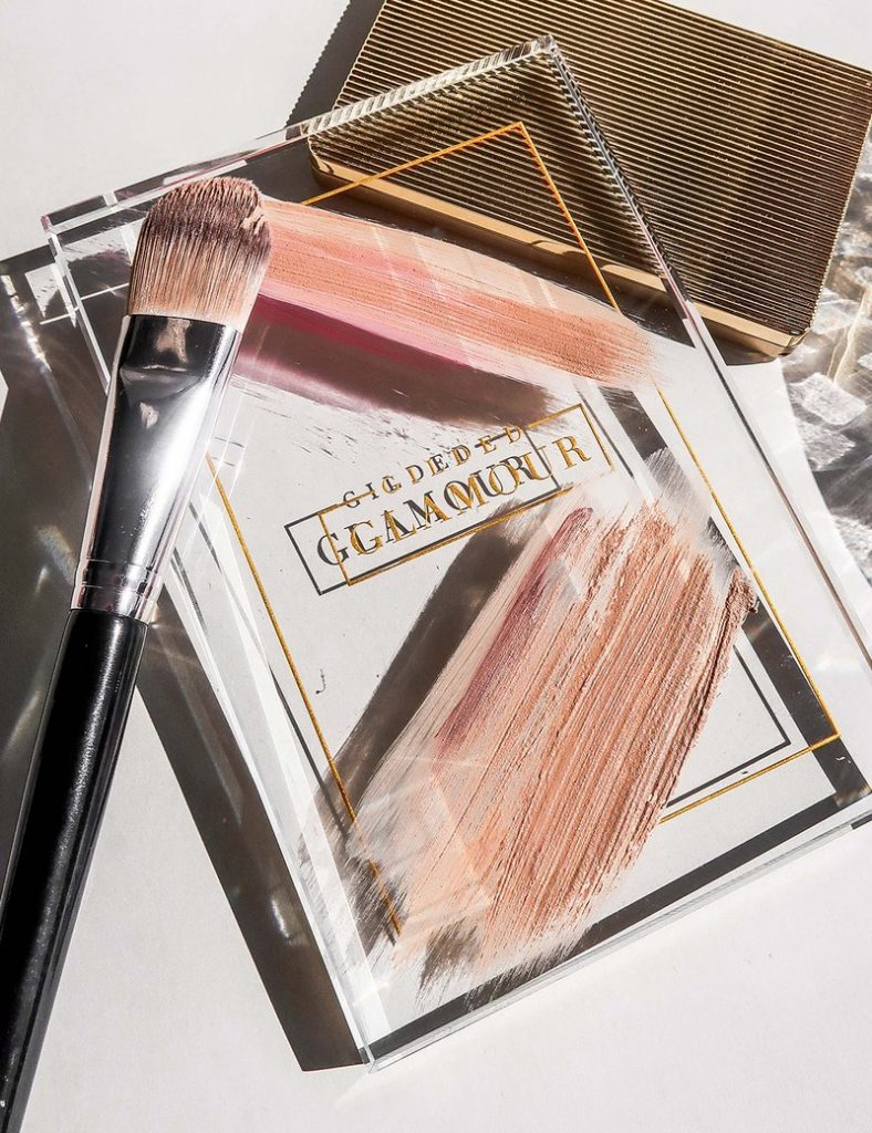 gilded makeup