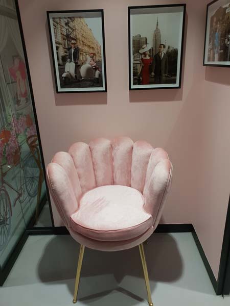 pink chair no. 1 fertility cocolea furniture australia luxury