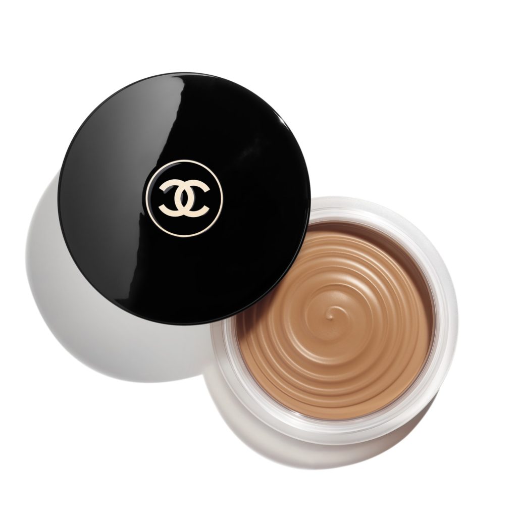 high-end makeup full face looks Chanel Les Beiges Healthy Glow Bronzing Cream, $50