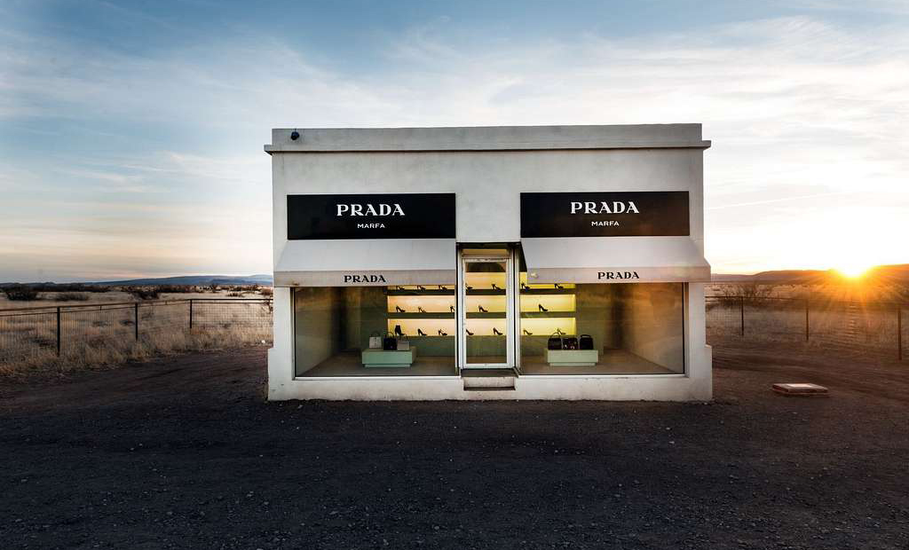 prada marfa brand collaborations unusual and iconic