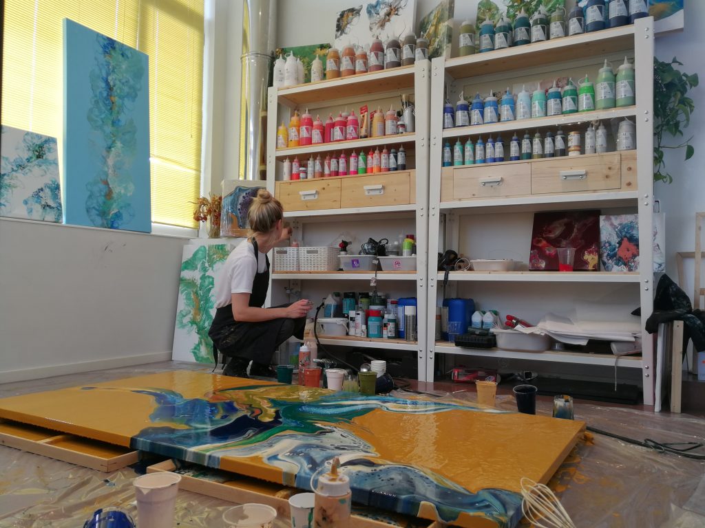 mrs toolip contemporary art - buying art from your local gallery