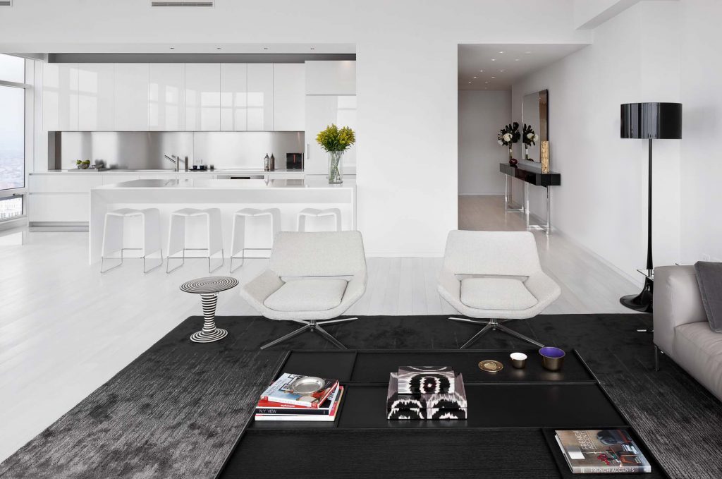 ora studio nyc by giusi mastro kitchen and living room lexington avenue photo richard cadan