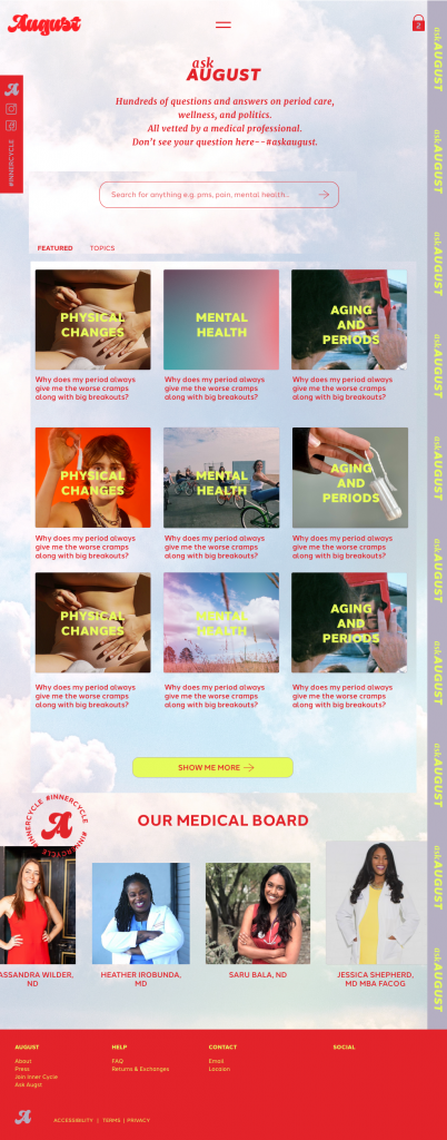 nadya okamoto ask august period care community