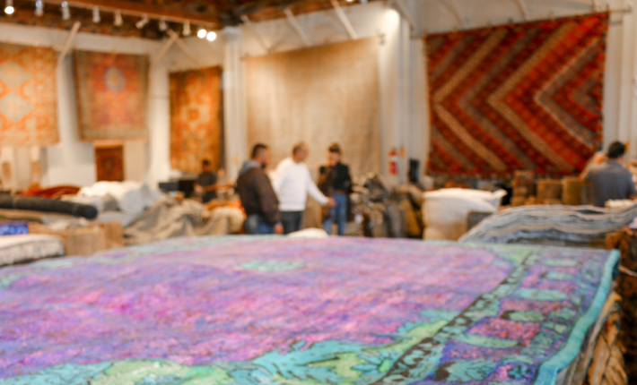 Inside the Lawrence of La Brea showroom in LA