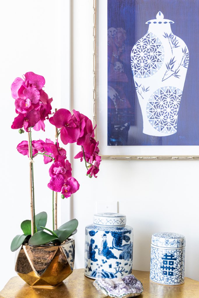 orchids and asian art camille clifton pompadour dc