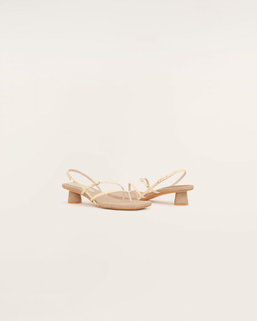 kitty heel Les Sandales Basgia by Jacquemus