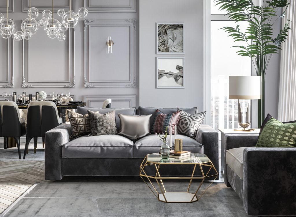modern living room by sergei savateev design
